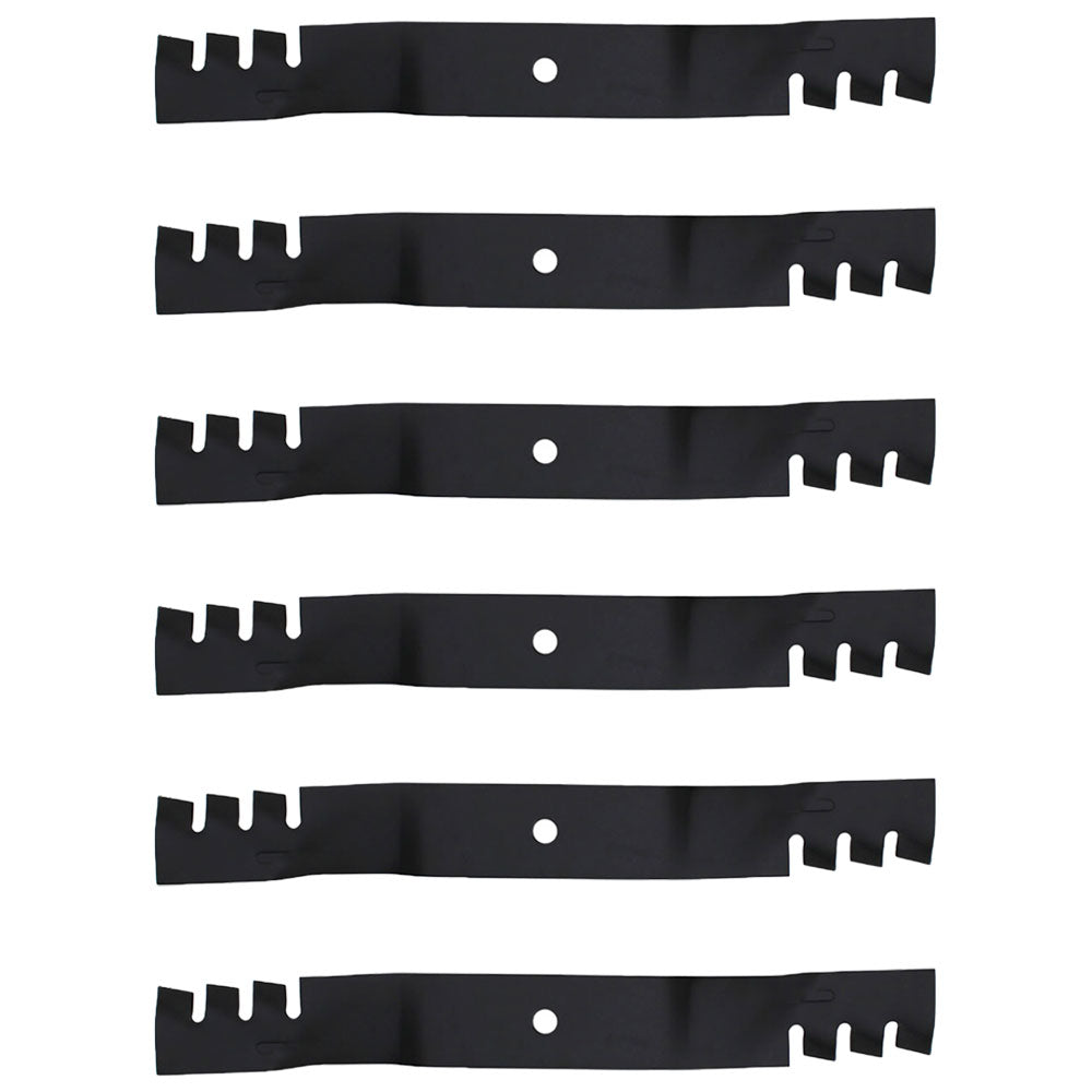 6 Pk Zero Turn Mower Deck Mulch Blades 61'' Fits Ferris IS2100Z IS3200Z IS700Z