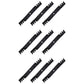 9PK of 21" x 5/8" Wavy Mulching Blade (2) Blades- 42"cut & (3) Blades - 61" cut