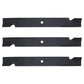(3) New Heavy Duty 21" X 5/8" Lawn Mower Blades fits Bad Boy Zero-Turn Models