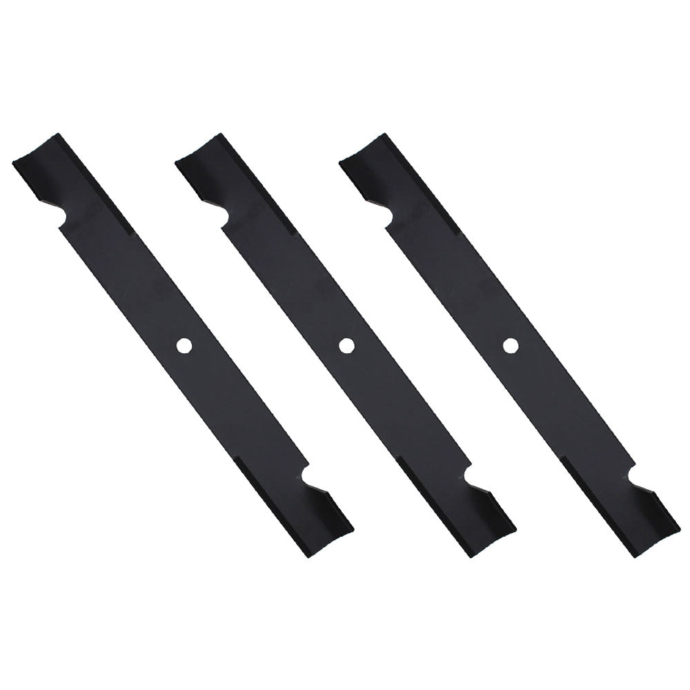 (3) New Heavy Duty 21" X 5/8" Lawn Mower Blades fits Bad Boy Zero-Turn Models