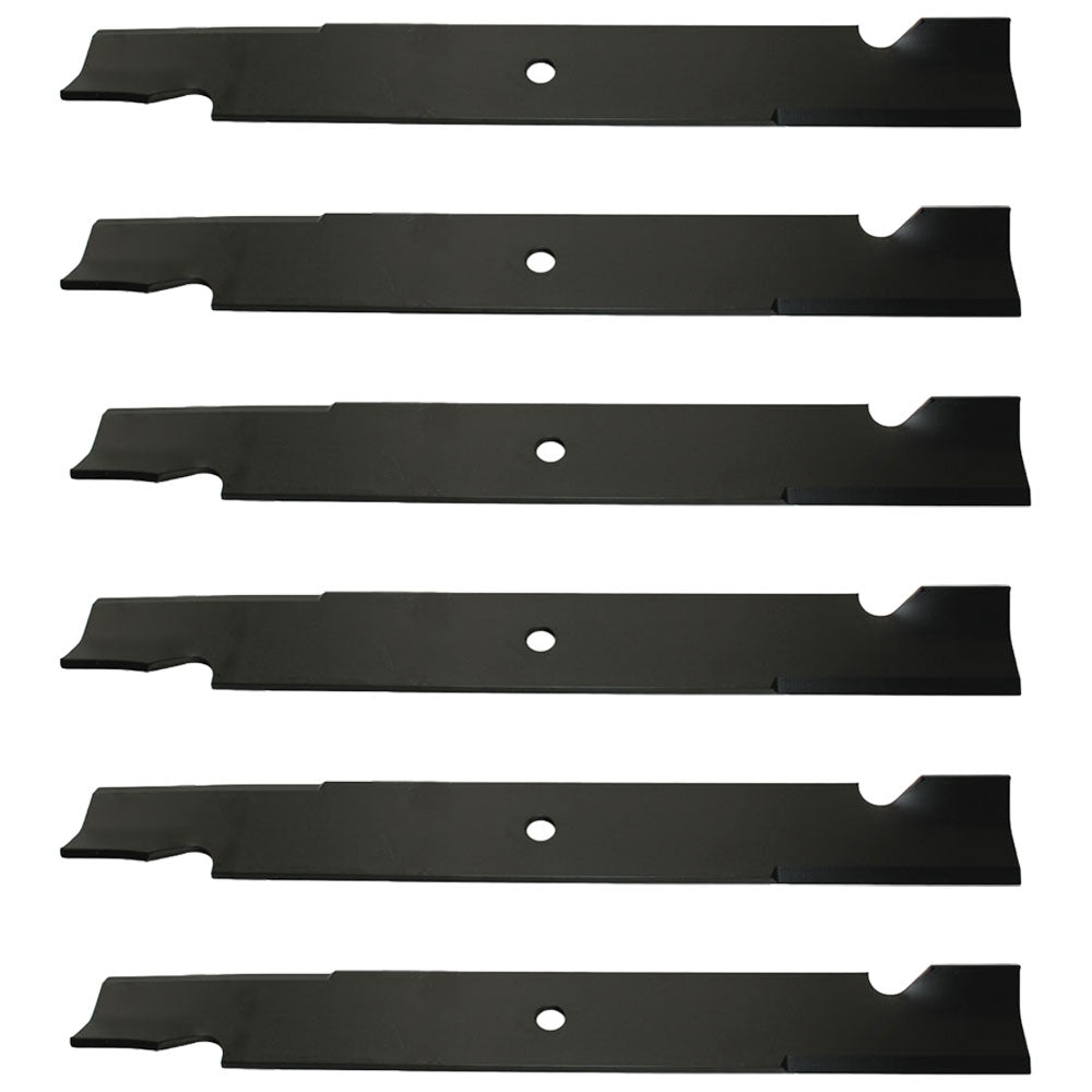 (6) Heavy Duty Lawn Mower Blades 038-6080-00 Fits Various Models 3 for 61" Cut