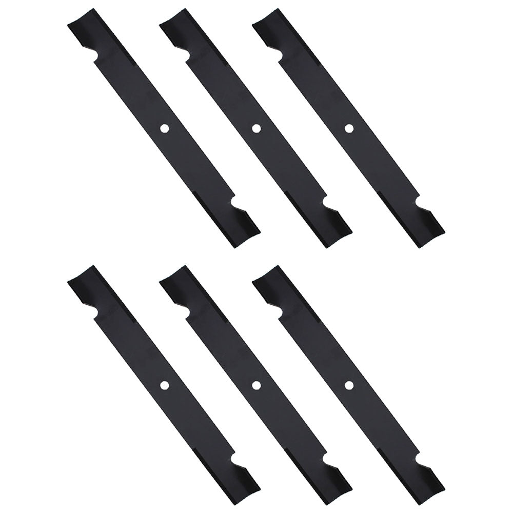 (6) New Heavy Duty 21" X 5/8" Lawn Mower Blades fits Bad Boy Zero-Turn Models