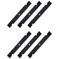 (6) New Heavy Duty 21" X 5/8" Lawn Mower Blades fits Bad Boy Zero-Turn Models