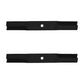 Two AM100946 Mower Blades 19-1/2" x 11/16" Low-Lift Fits John Deere GT242 LX172