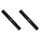 2PK 6011 Rotary Blades Compatible Wtih Fits John Deere M82408, AM-100946 E>1