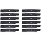 94204416 (12) Replacement High Lift Mower Blades Fits Cub Cadet 02005018 1005337