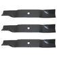 3PK High Lift Lawn Mower Blades for M54 54 Z-Force Fits Cub Cadet 942-04416
