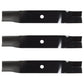 Set of 3 596-351 Blades Fits Cub Cadet 1005337 2005018
