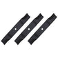 3PK High Lift Lawn Mower Blades for M54 54 Z-Force Fits Cub Cadet 942-04416