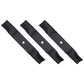 3PK High Lift Mower Blades Fits Cub Cadet Enforcer 54 M54 Tank Z-Force Pro 54"