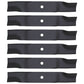 Six 10362 Rotary Blades Fits Cub Cadet 942-04416, 1005337