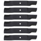 6PK High Lift Lawn Mower Blades for M54 54 Z-Force Fits Cub Cadet 942-04416,