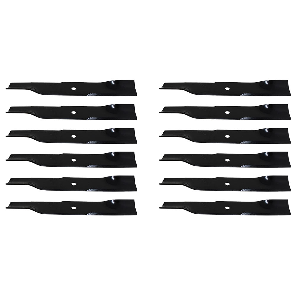 Qty 12: High Lift Mower Blade Fits DIXIE