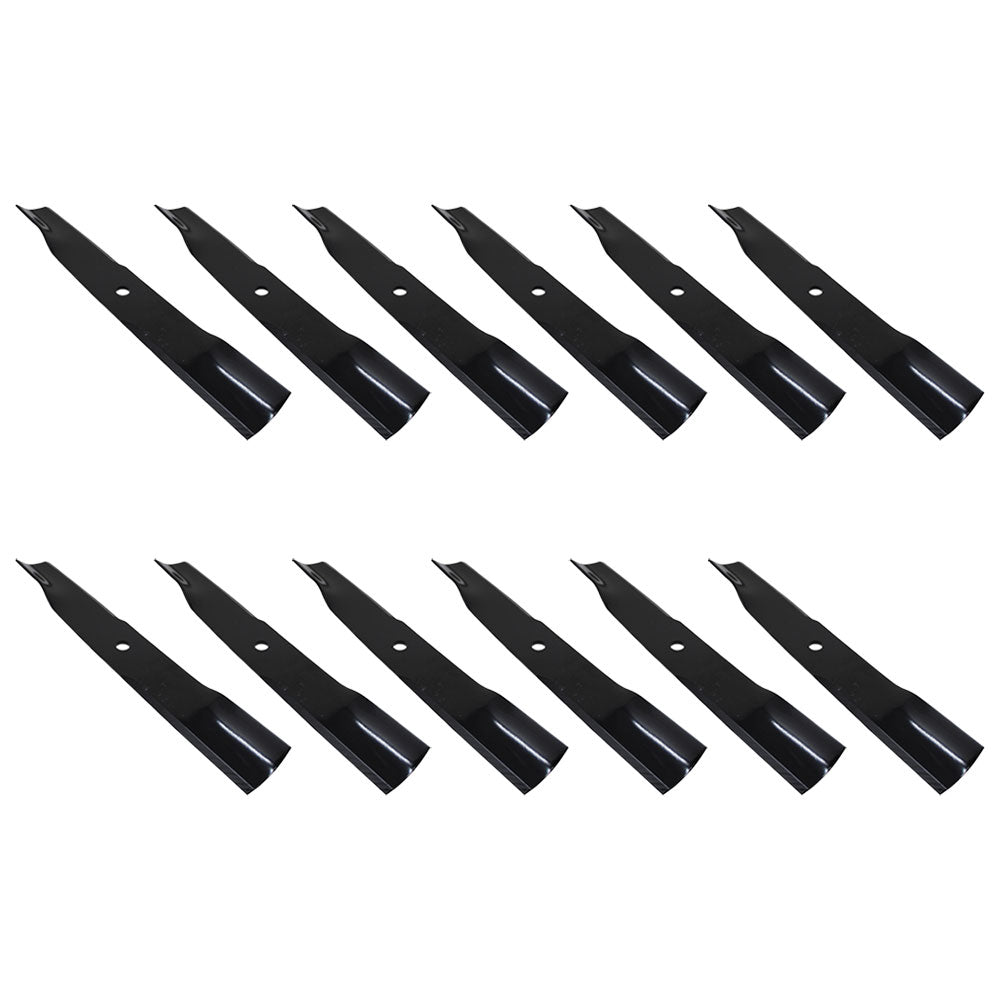 Qty 12: High Lift Mower Blade Fits DIXIE