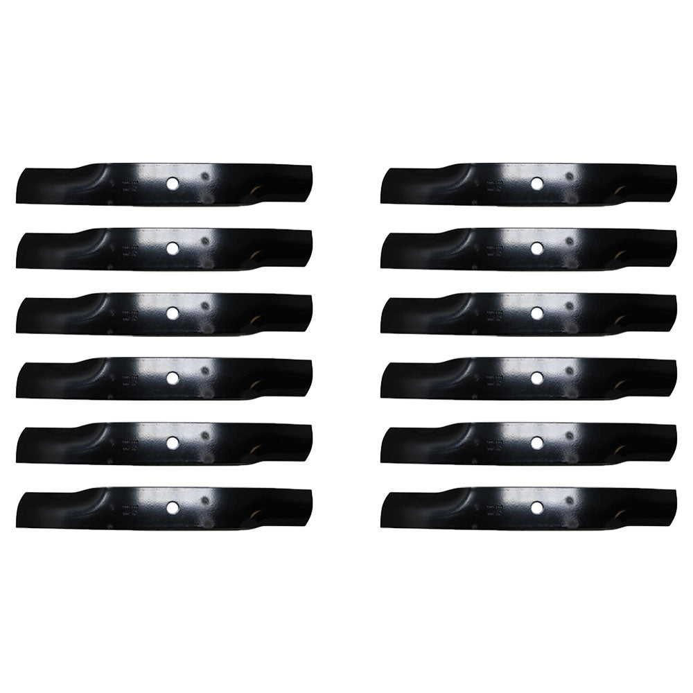 Qty 12: High Lift Mower Blade Fits Dixie Chopper Replaces 30227-52X