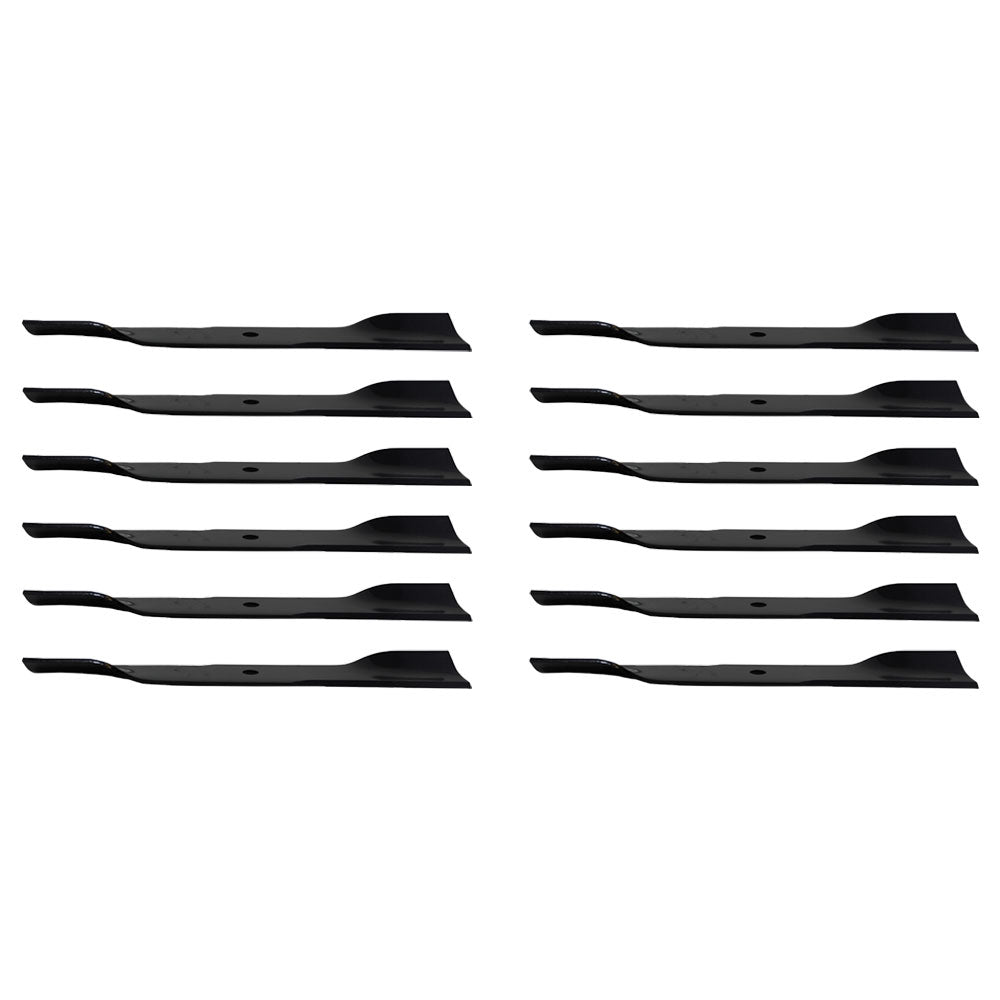Qty 12: High Lift Mower Blade Fits Hustler Replaces 603995