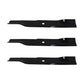Qty 3: High Lift Mower Blade Fits DIXIE