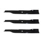 3PK Oregon G6 Fits Gator Mower Blades for 52" Hustler Fast Track, Mini Z Mowers