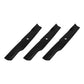 Qty 3: High Lift Mower Blade Fits Dixie Chopper Replaces 30227-52X