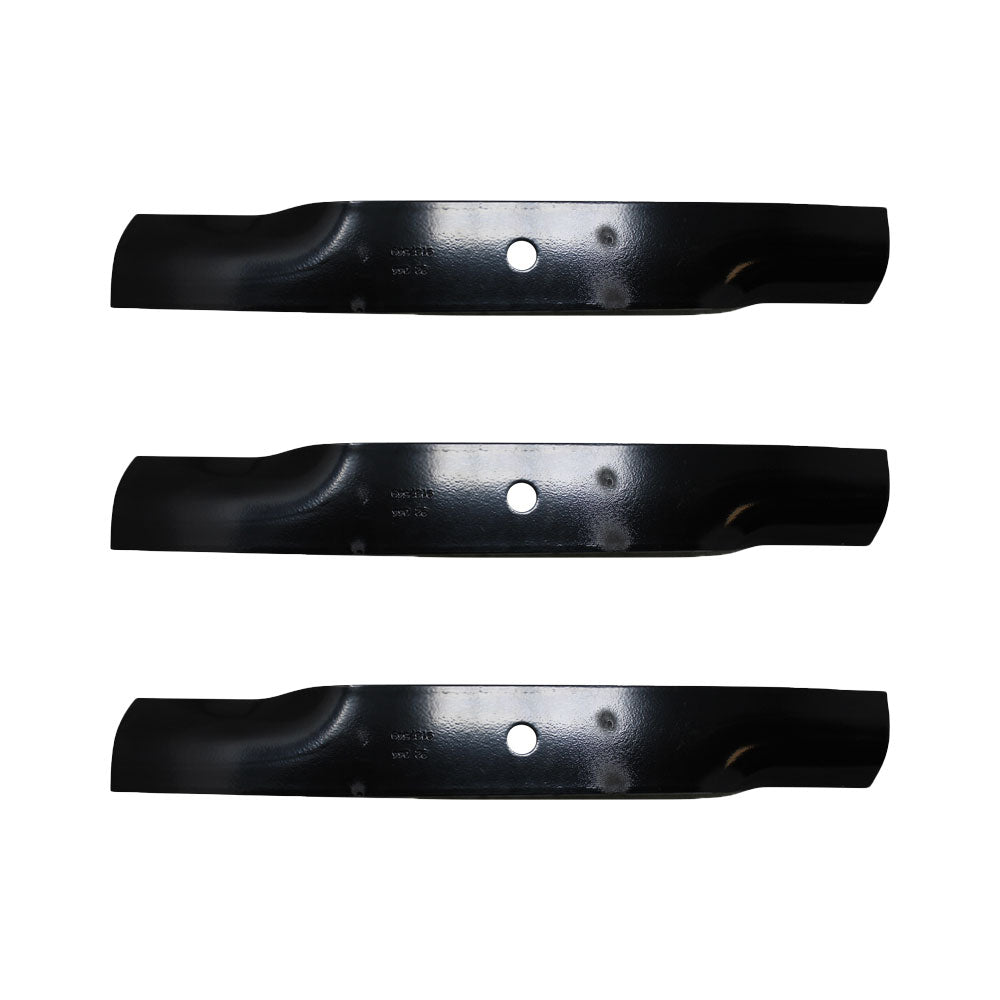 3 pack High Lift Blades for Hustler Z Zero Turn Mower 52" Deck Raptor Limited