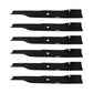 Qty 6: High Lift Mower Blade  Fits Dixie Chopper Replaces 30227-52X