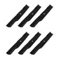 Qty 6: High Lift Mower Blade  Fits DIXIE