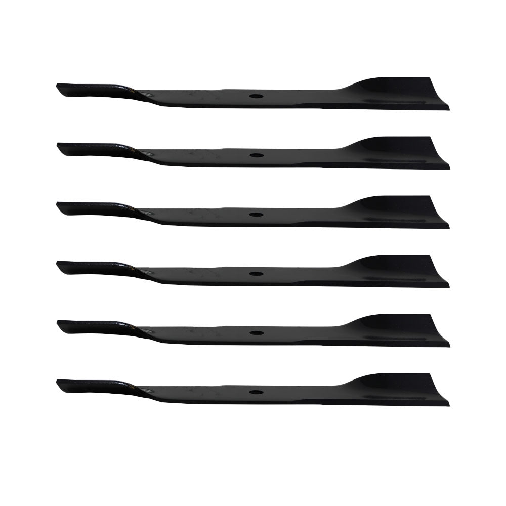 Six) Deck Blades For Hustler Zero Turn Mowers 52'' Raptor & Raptor