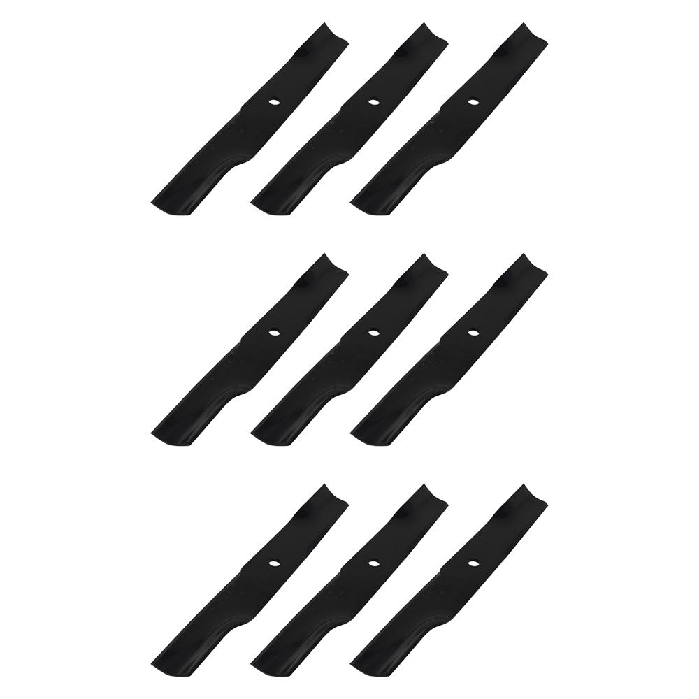 Qty 9: High Lift Mower Blade Fits Dixie Chopper Replaces 30227-52X