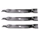 Set of 3 46 Fits Craftsman Fits Poulan AYP Mower Blades 163819 & 152443 (6437)"