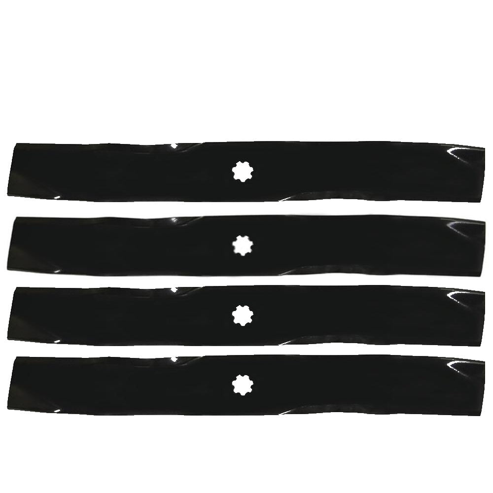 Qty 4: Mulching Blade
 Fits John Deere Replaces AM112991