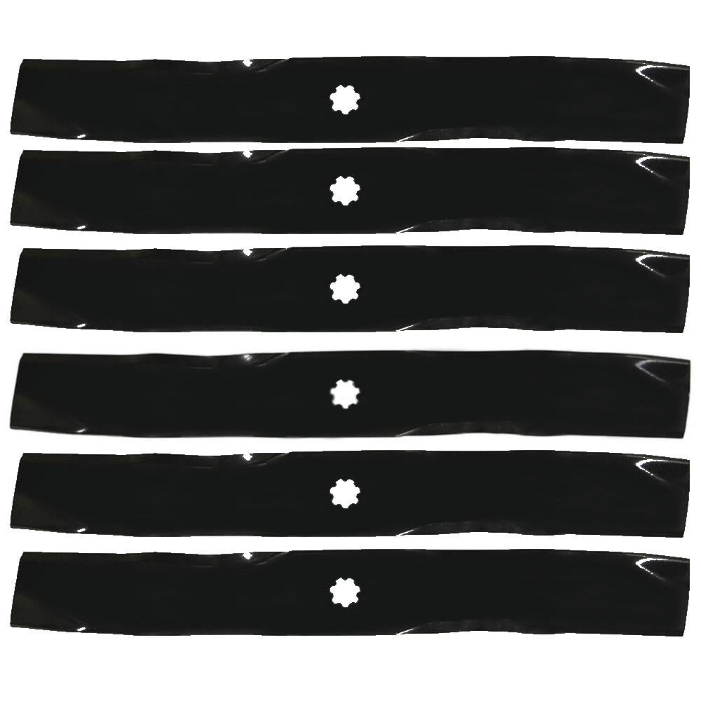 (6) Pack of Blades M112991 Fits John Deere 38" Cut Mowers GT225 GT235 GT235E