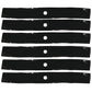 Qty 6: Mulching Blade
 Fits Sabre Replaces AM137325