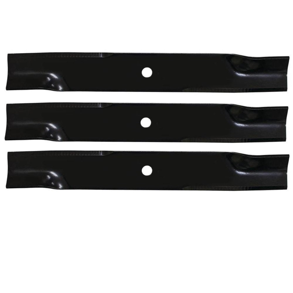 Qty 3: High-Lift Blade Fits John Deere Replaces AM104490
