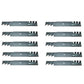 Qty 10: Heavy Duty Toothed Mulching Blade Fits Scag Replaces 48110