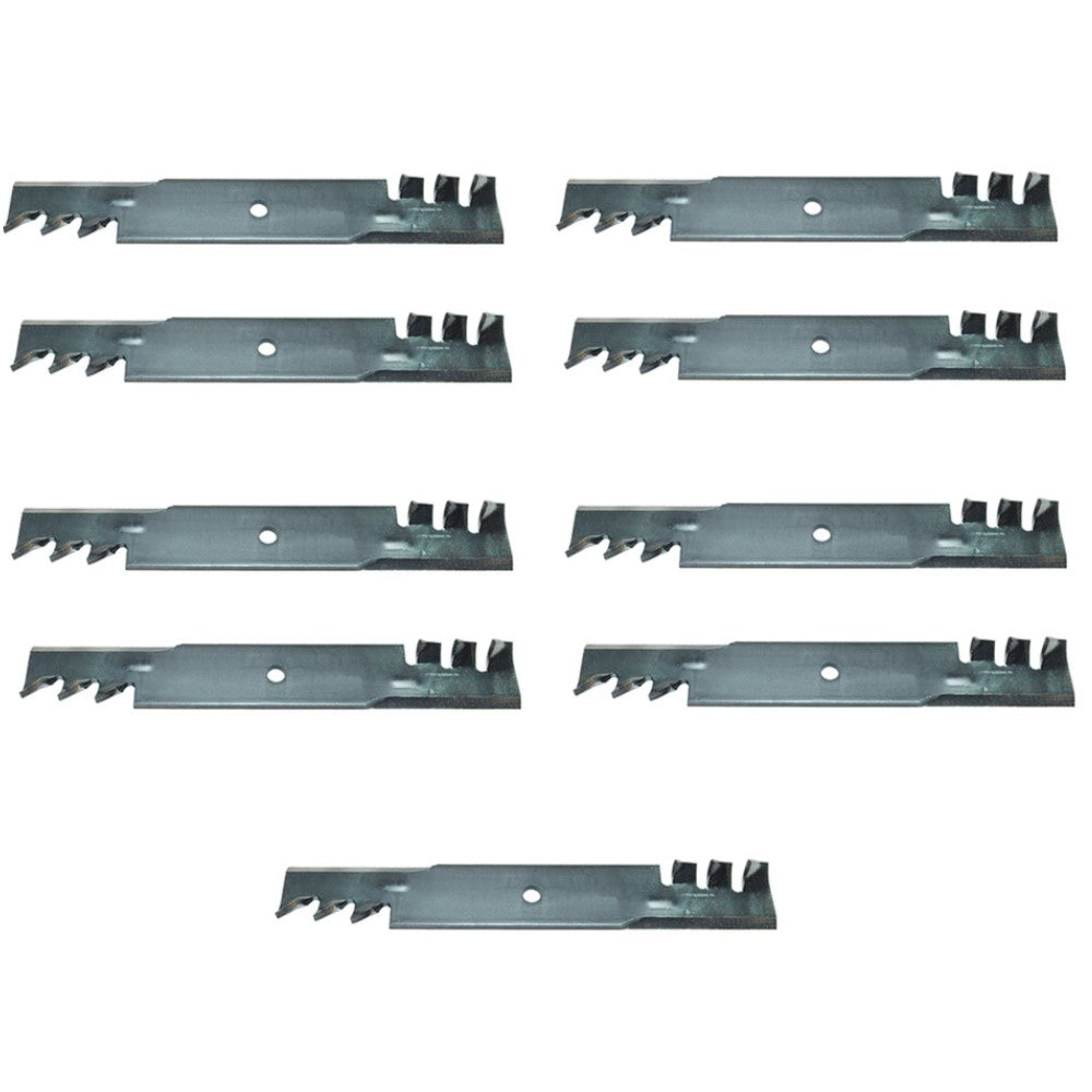 Qty 9: Heavy Duty Toothed Mulching Blade Fits Scag Replaces 48110