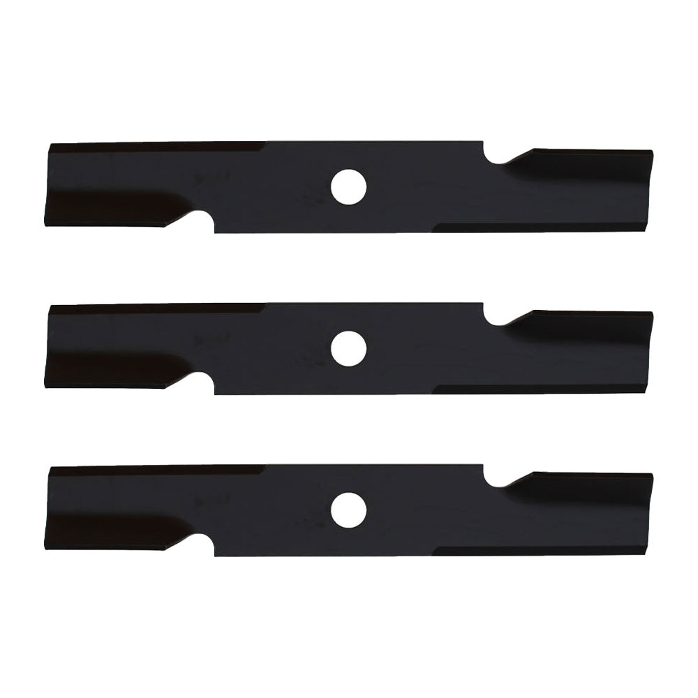 (3) High Lift Mower Blades Fits Exmark Zero Turn Mower 48" Deck Repl. 103-6401-S