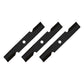 (3) High Lift Mower Blades Fits Exmark Zero Turn Mower 48" Deck Repl. 103-6401-S