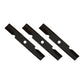 3 Pack HD Hi Lift Mower Blades fits 48" Fits Exmark 16-1/4" 103-6401 103-6401-S