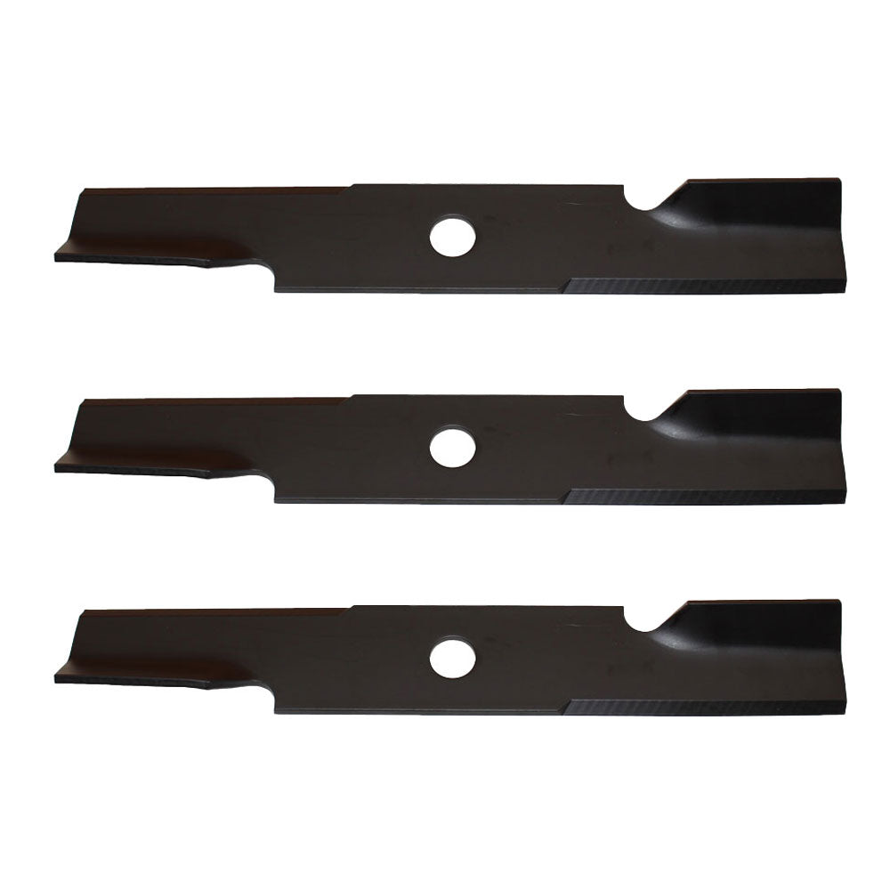 (3) High Lift Mower Blades Fits Exmark Zero Turn Mower 48" Deck Repl. 103-6401-S