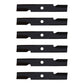 6 Pack HD 16-1/4" Mower Blades for 48" Fits Exmark 103-6401-S  103-6401