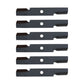 (6) High Lift Mower Blades Fits Exmark Zero Turn Mower 48" Deck Repl. 103-6401-S