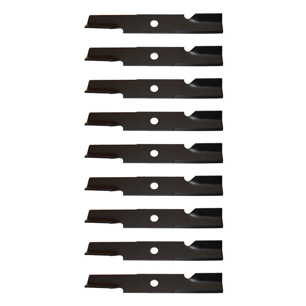 (9) High Lift Mower Blades Fits Exmark Zero Turn Mower 48" Deck Repl. 103-6401-S