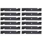 12 2172 Heavy Duty Blades Fits Bobcat 48" Cut Replaces 32061A