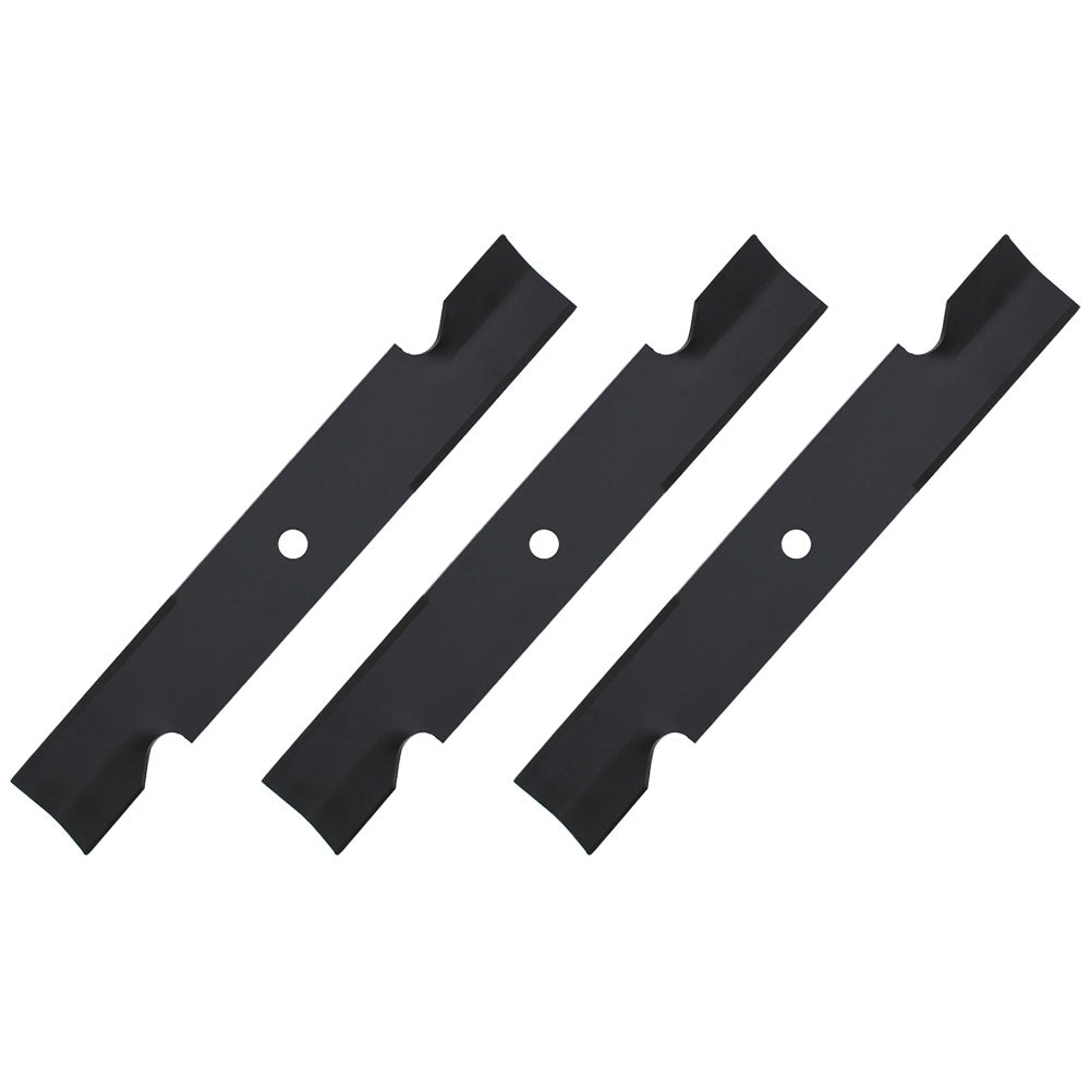 3pk Blade Set Fits Bobcat Ransomes 112111-01 32061 32061A 48" Deck