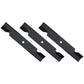 3pk Blade Set Fits Bobcat Ransomes 112111-01 32061 32061A 48" Deck