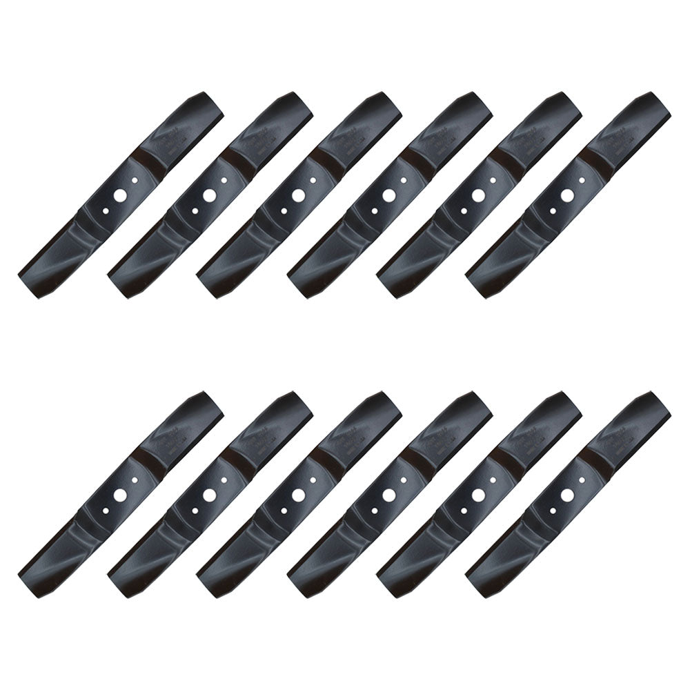 Qty 12: Mower Blade  Fits White Replaces 742-3036