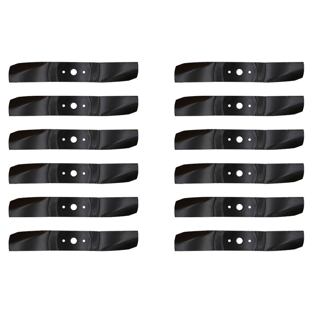 Qty 12: Mower Blade  Fits White Replaces 742-3036