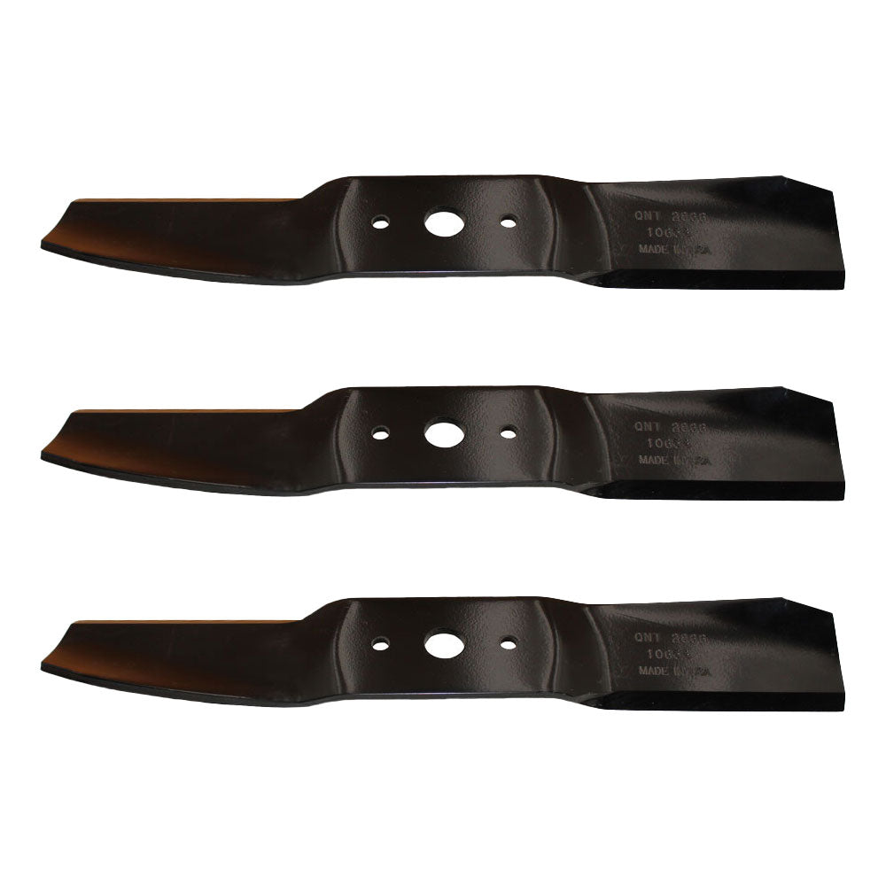 Qty 3: Mower Blade Fits White Replaces 742-3036