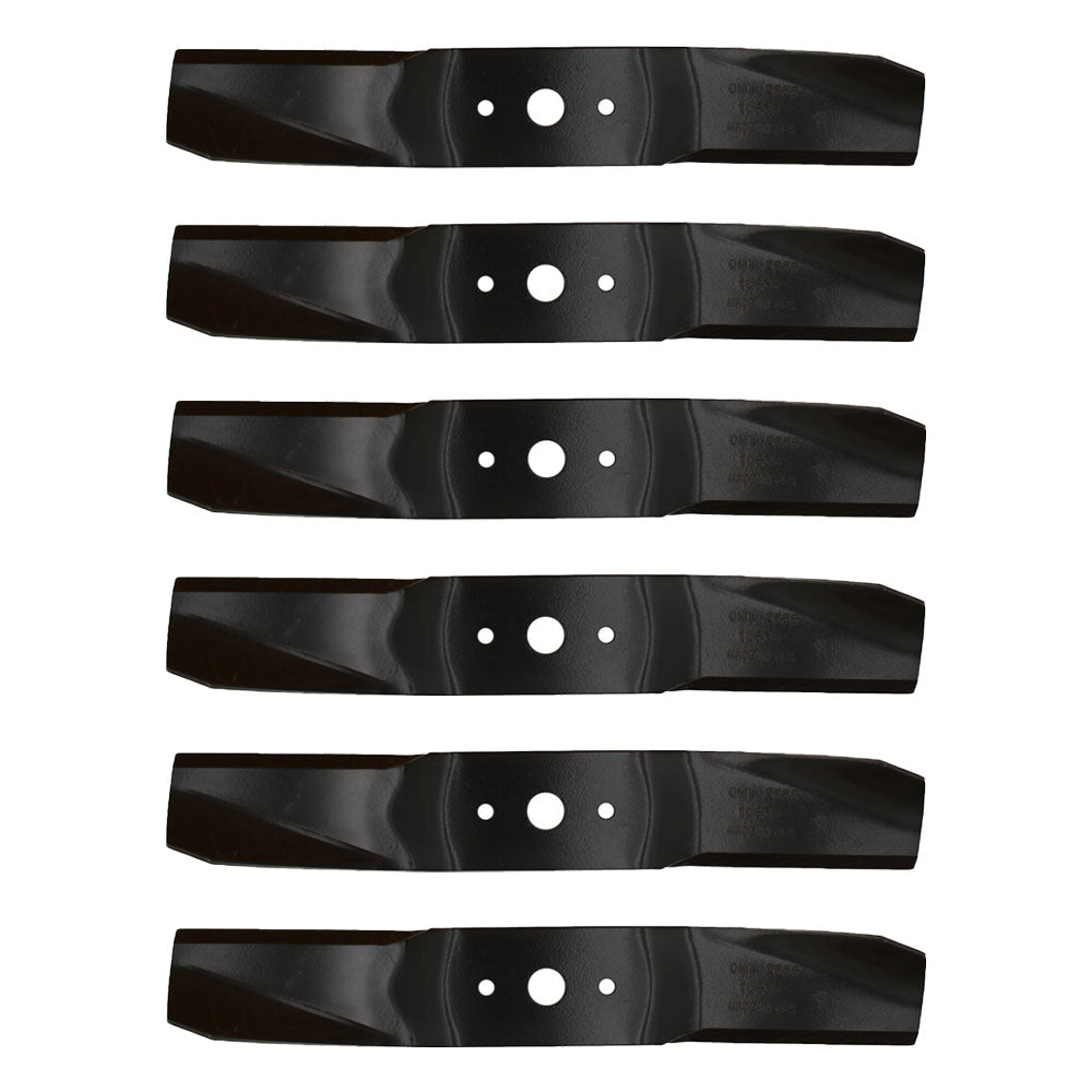 Qty 6: Mower Blade  Fits White Replaces 742-3036