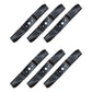 Qty 6: Mower Blade  Fits White Replaces 742-3036